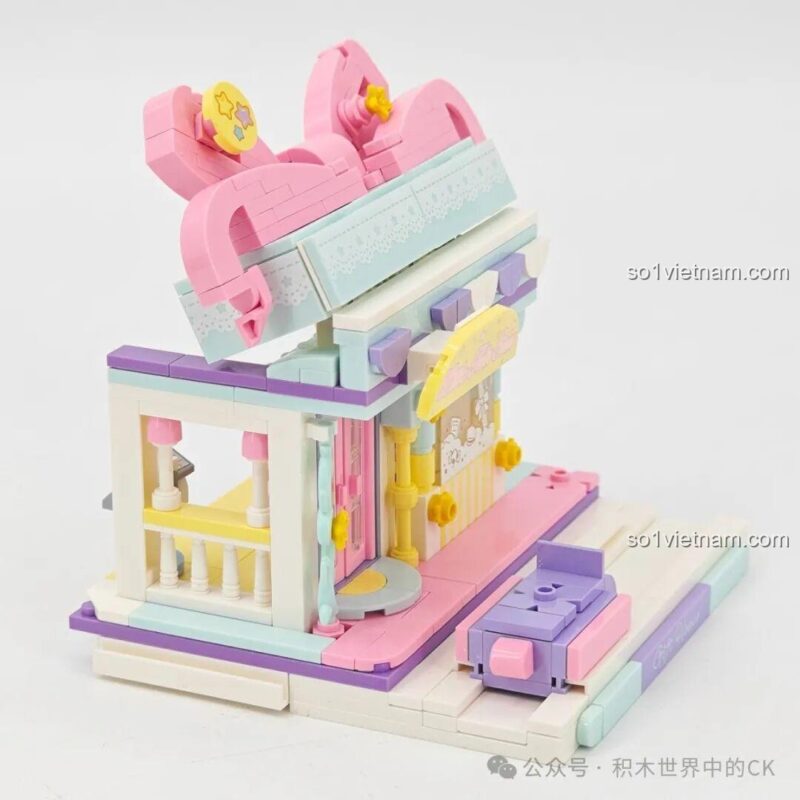 Chi tiết Bộ Lắp Ghép Little Twin Stars - Ngôi Nhà Quà Tặng Keeppley K20851