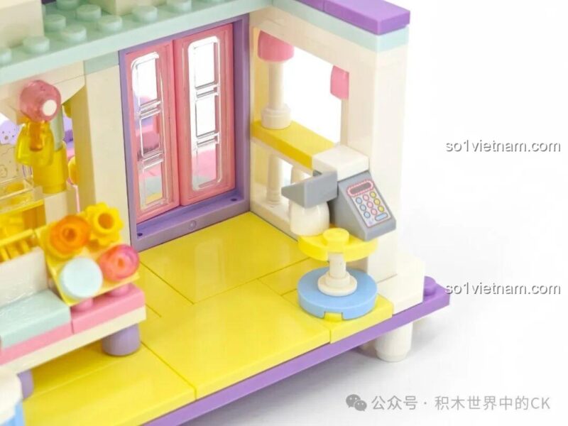 Chi tiết Bộ Lắp Ghép Little Twin Stars - Ngôi Nhà Quà Tặng Keeppley K20851