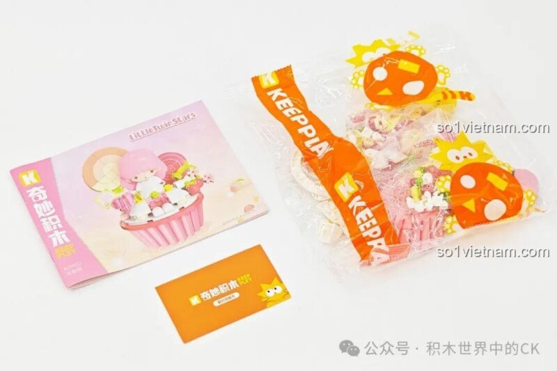 Chi tiết Bộ Lắp Ghép Little Twin Stars - Ngôi Nhà Quà Tặng Keeppley K20851
