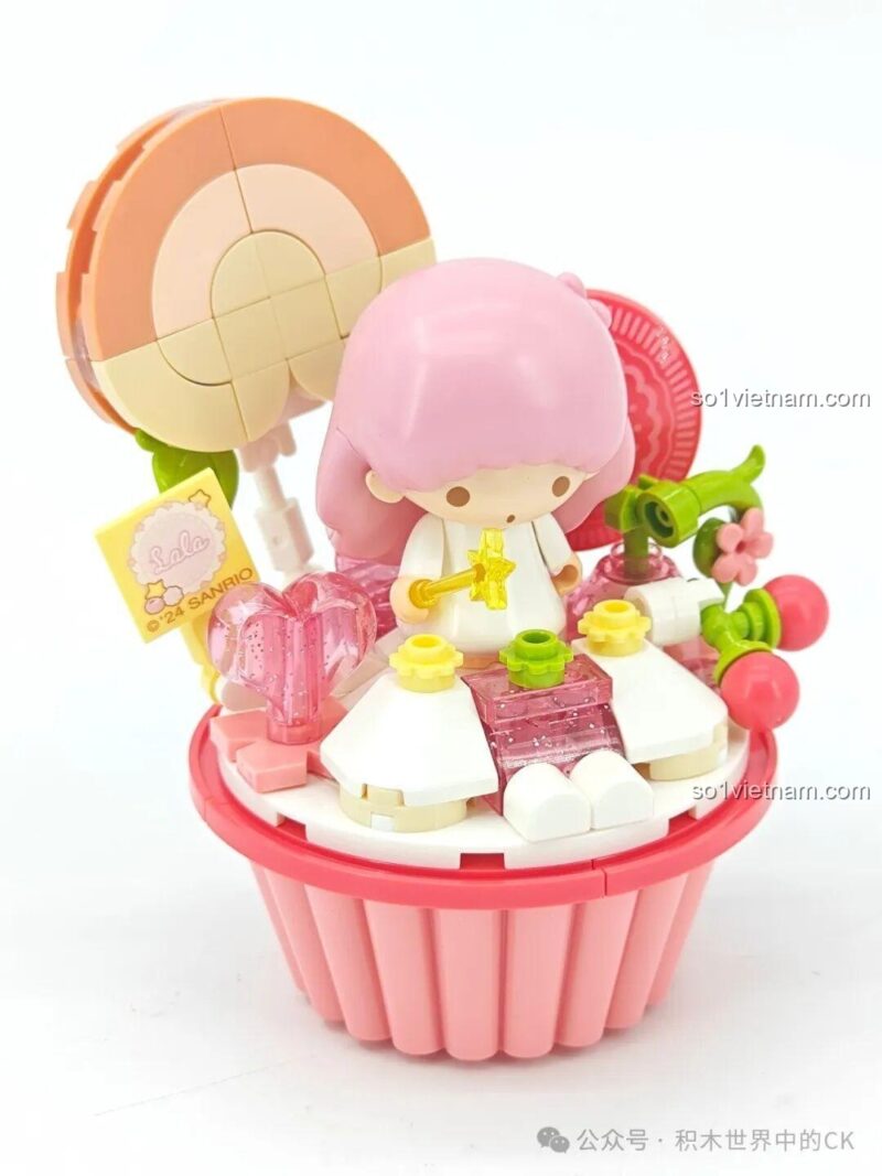 Chi tiết Bộ Lắp Ghép Little Twin Stars - Ngôi Nhà Quà Tặng Keeppley K20851