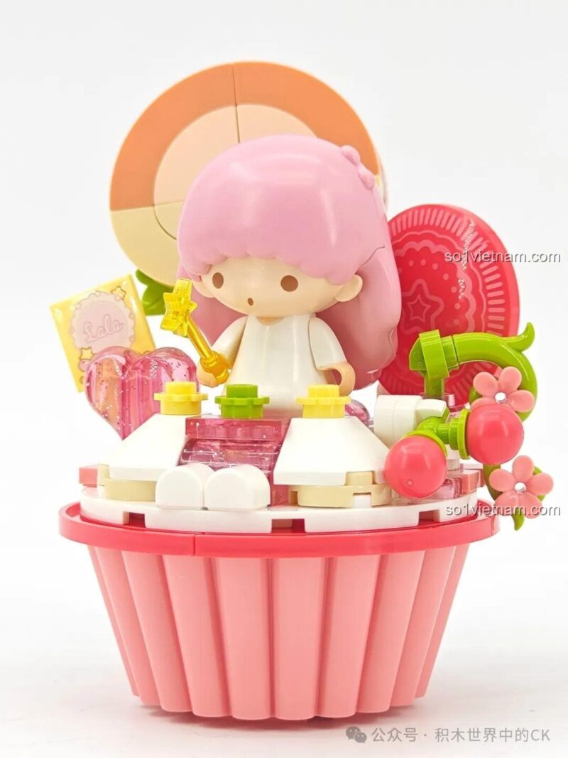 Chi tiết Bộ Lắp Ghép Little Twin Stars - Ngôi Nhà Quà Tặng Keeppley K20851