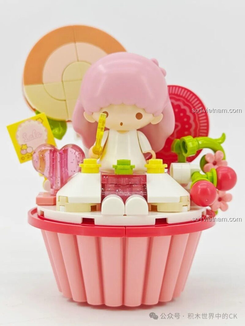 Chi tiết Bộ Lắp Ghép Little Twin Stars - Ngôi Nhà Quà Tặng Keeppley K20851