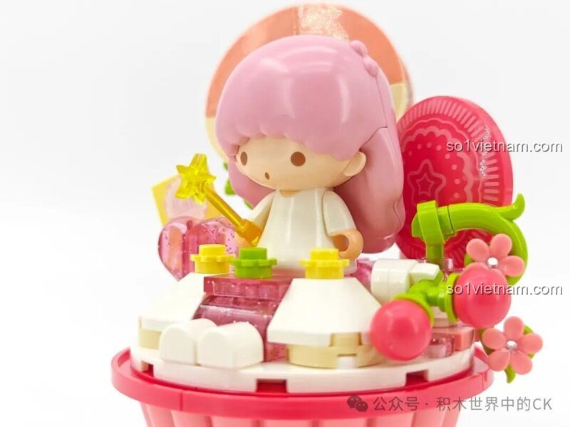 Chi tiết Bộ Lắp Ghép Little Twin Stars - Ngôi Nhà Quà Tặng Keeppley K20851