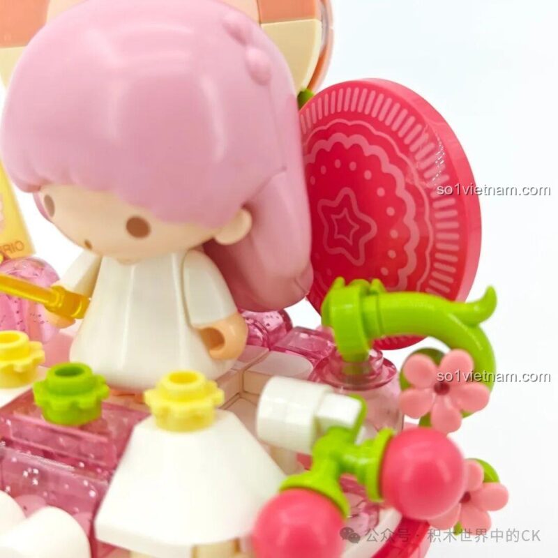 Chi tiết Bộ Lắp Ghép Little Twin Stars - Ngôi Nhà Quà Tặng Keeppley K20851