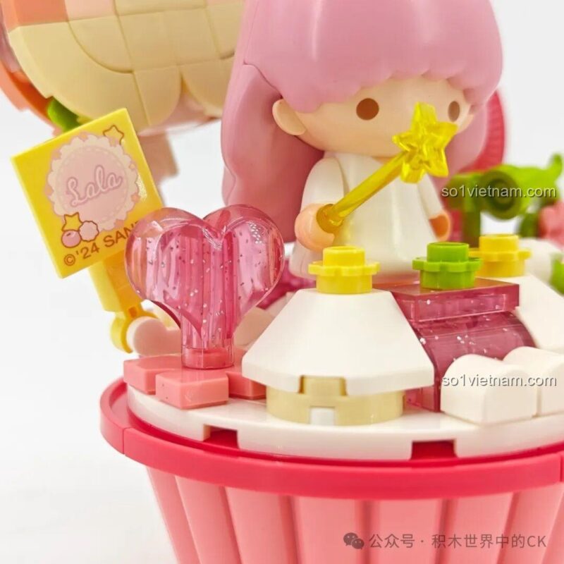 Chi tiết Bộ Lắp Ghép Little Twin Stars - Ngôi Nhà Quà Tặng Keeppley K20851