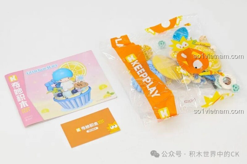 Chi tiết Bộ Lắp Ghép Little Twin Stars - Ngôi Nhà Quà Tặng Keeppley K20851