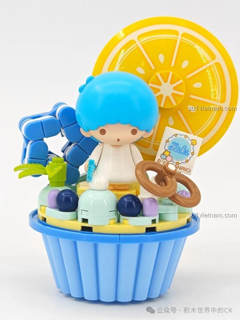 Chi tiết Bộ Lắp Ghép Little Twin Stars - Ngôi Nhà Quà Tặng Keeppley K20851