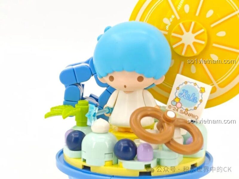 Chi tiết Bộ Lắp Ghép Little Twin Stars - Ngôi Nhà Quà Tặng Keeppley K20851