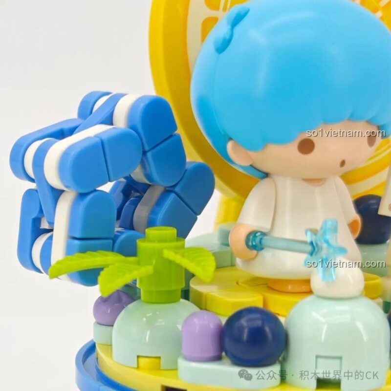 Chi tiết Bộ Lắp Ghép Little Twin Stars - Ngôi Nhà Quà Tặng Keeppley K20851