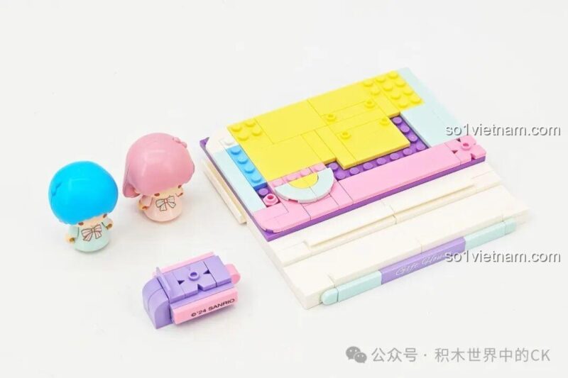 Chi tiết Bộ Lắp Ghép Little Twin Stars - Ngôi Nhà Quà Tặng Keeppley K20851