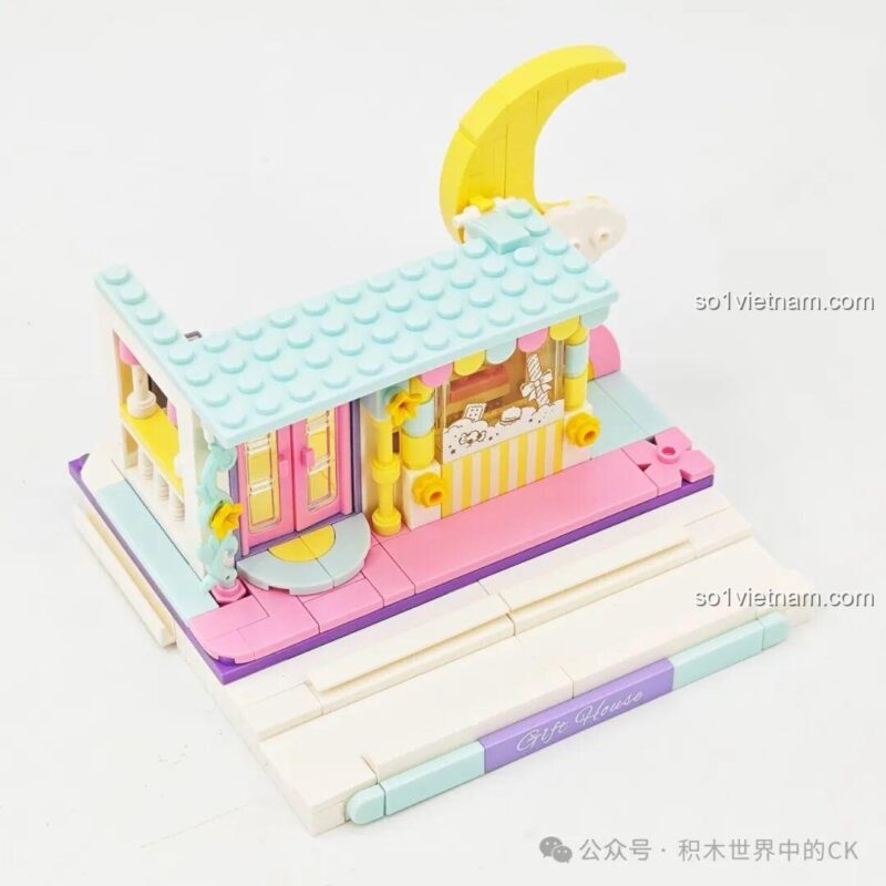 Chi tiết Bộ Lắp Ghép Little Twin Stars - Ngôi Nhà Quà Tặng Keeppley K20851