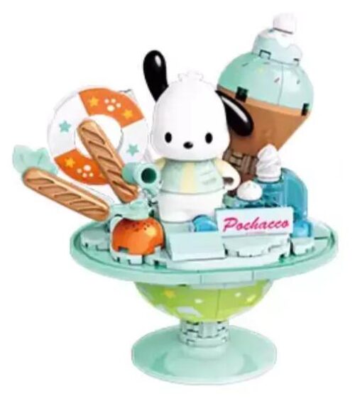 Bộ lắp ghép Pochacco Cốc Kem Bạc Hà Keeppley K20875, đồ chơi mô hình dễ thương ngọt ngào cho con gái 12 tuổi, giá tốt.
