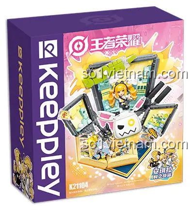 Hộp bộ lắp ghép Keeppley K21104 Angela Thời Không Lữ Hành, đồ chơi mô hình K21104, chất lượng cao, giá rẻ.