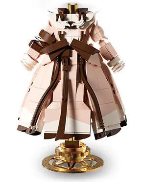 Kivi 288073 Váy Đồng Quê Loli bộ lắp ghép mô hình trang phục cho bé gái 6 tuổi, thiết kế chi tiết, màu sắc hài hòa, đế xoay trưng bày, giá tốt