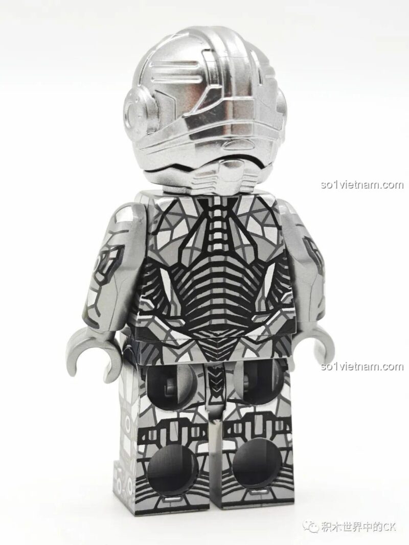 KT1071 Bộ sưu tập siêu anh hùng Cyborg, bộ đồ chơi Bộ 8 Minifigure Siêu Anh Hùng cho bé 6 tuổi