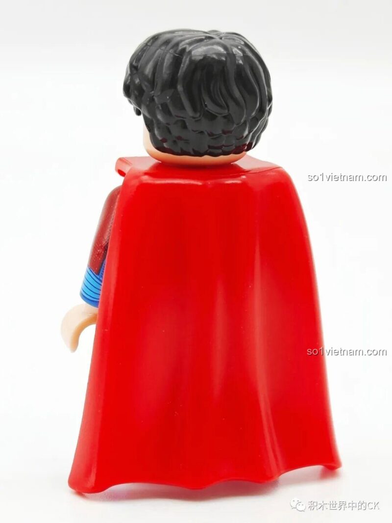 Bộ 8 Minifigure Siêu Anh Hùng KORUIT Supergirl tóc đen, Nhân vật DC bộ lắp ghép cho bé gái 6 tuổi
