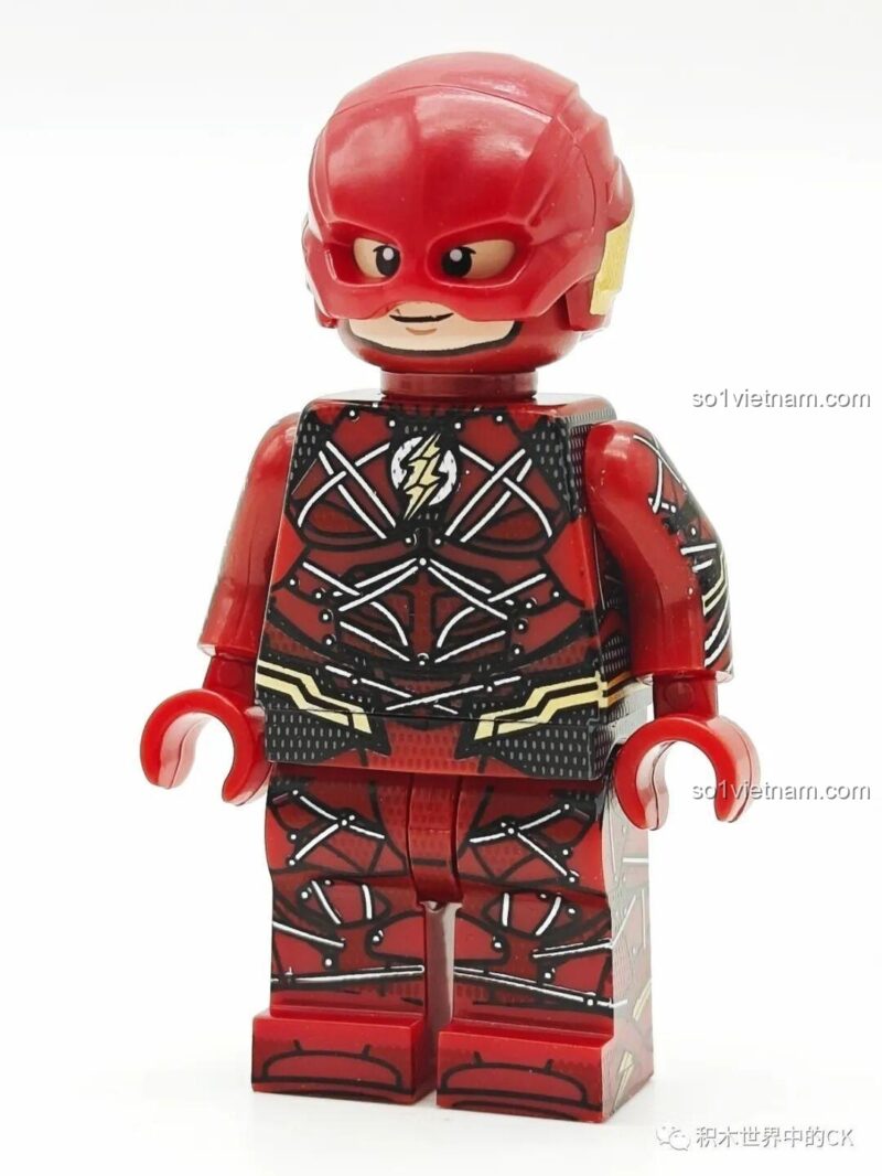 Bộ sưu tập siêu anh hùng KORUIT The Flash đỏ, bộ đồ chơi KT1071 cho bé trai 6 tuổi