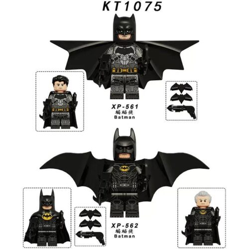 Bộ đồ chơi KORUIT KT1075 2 Minifigure Batman, Người Dơi siêu anh hùng cho bé trai 6 tuổi, giá tốt.