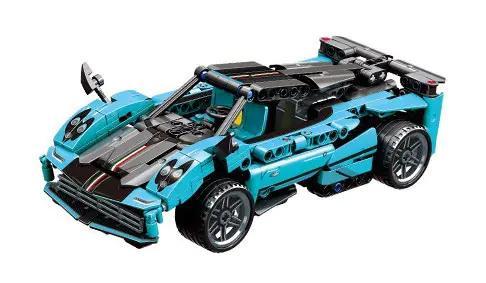 bộ lắp ráp Xe Pagani Huayra Thần Gió LEIBA 8297, mô hình siêu xe biến hình độc đáo cho bé trai 6 tuổi, giá tốt.