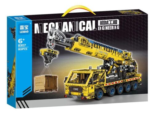 LEIBAO 8307 Xe Cẩu Bánh Lốp Kỹ Thuật 801 Chi Tiết