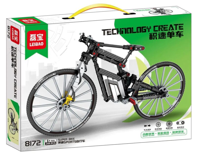 bộ lắp ghép Xe Đạp Đua Audi Sport đồ chơi mô hình LEIBAO 8172 giá tốt cho bé trai 6 tuổi
