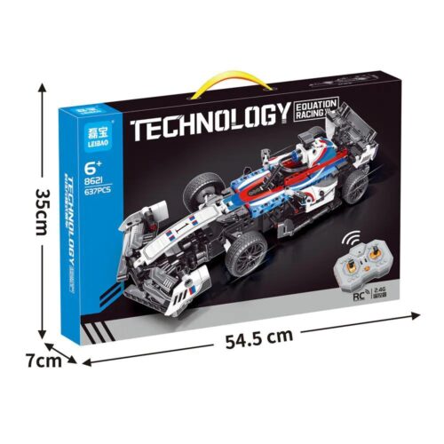 bộ lắp ghép Xe Đua F1 LEIBAO 8621 điều khiển từ xa, dành cho con trai 6 tuổi, giá tốt