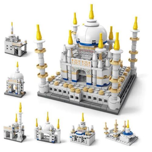 Mô hình Taj Mahal LELE BROTHER 8825, bộ đồ chơi kiến trúc, lắp ráp dễ dàng, chi tiết cao, cho bé 6 tuổi