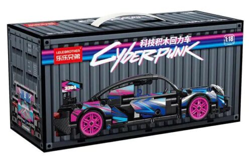 Bộ lắp ghép Xe Lamborghini Cyberpunk LELE BROTHER 9055-2 tỉ lệ 1:18 với thiết kế Cyberpunk độc đáo, động cơ kéo lùi mạnh mẽ, dành cho bé trai 6 tuổi, giá tốt.