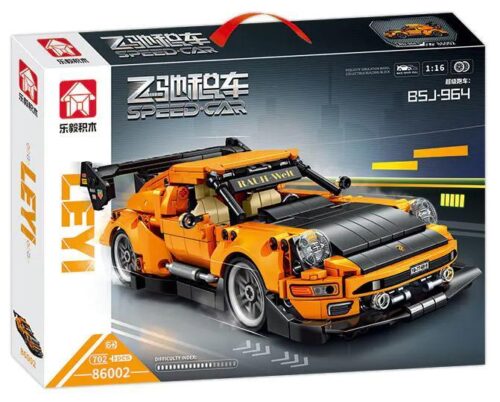 Hộp sản phẩm bộ lắp ghép xe Porsche 964 LEPIN BSJ-964