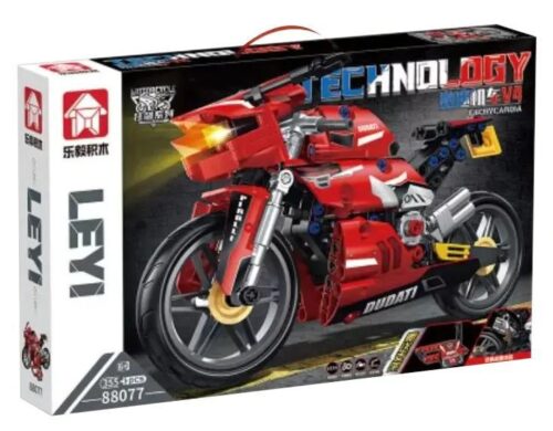 Hộp sản phẩm bộ lắp ghép xe máy Ducati Diavel V4 LEVI 88077