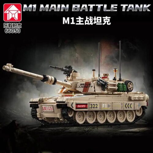 Bộ lắp ghép Xe Tăng M1 Leyi Bricks 66050 chất lượng cao, đồ chơi mô hình cho bé trai 6 tuổi, giá tốt.