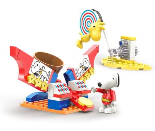 Mô hình Snoopy biểu diễn xiếc LiNooS LN8047, bộ đồ chơi Snoopy biểu diễn xiếc, đồ chơi mô hình Snoopy biểu diễn xiếc, đồ chơi cho bé 5 tuổi