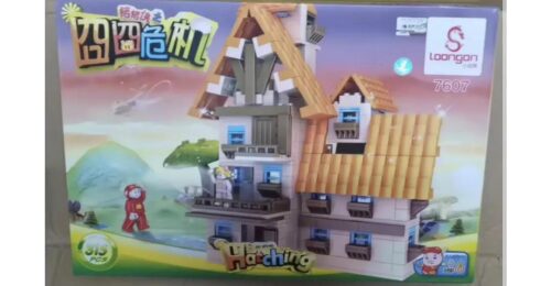 Bộ lắp ghép GG Bond 7607 Loongan - Ngôi nhà phiêu lưu với 315 mảnh ghép, phù hợp cho bé 6 tuổi