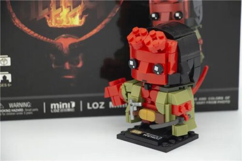 Mô hình Hellboy Rise of the Blood Queen LOZ 1400-4, đồ chơi lắp ghép Hellboy, đồ chơi mô hình quỷ dữ, phù hợp cho bé 8 tuổi, quà tặng sinh nhật, quà Giáng Sinh