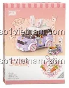 Hộp đồ chơi xếp hình LOZ 4208 Sweet Car, 242 chi tiết mini block, hàng chính hãng giá tốt.