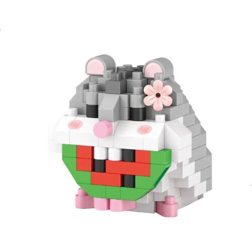 Bộ lắp ghép Chuột Hamster LOZ 8606, mô hình Chuột Hamster đáng yêu cho bé gái 14 tuổi, đồ chơi lắp ráp giá tốt.