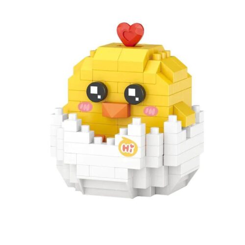 Bộ lắp ghép Gà con LOZ 8611 mini block dễ thương, đồ chơi lắp ráp Mô hình gà con cho con gái 14 tuổi, giá tốt