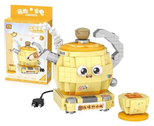 Hộp sản phẩm bộ lắp ghép LOZ 8825 Ấm siêu tốc mini