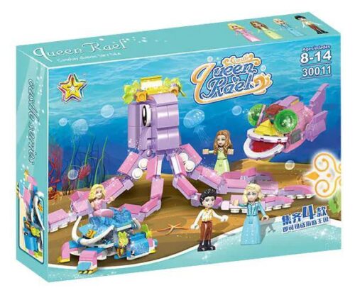 Hộp sản phẩm Lucky Star 30011 Cung Điện Dưới Biển Hải Vật