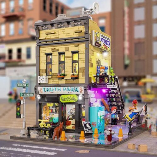 Bộ lắp ghép Cửa hàng trượt ván Lumibricks F9051 Phong Cách Đường Phố, mô hình Phố Mỹ chất lượng cao cho thanh niên 16 tuổi, giá tốt