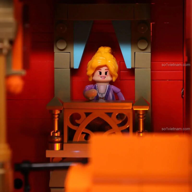 Nội thất mô hình Lumibricks/FunWhole F9056 Nhà hát Streamer