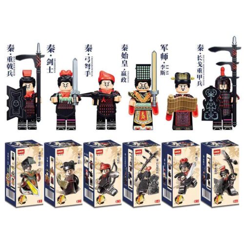 Bộ Lắp Ghép 6 Tướng Lĩnh Tần Thủy Hoàng LWCK 60132 - Tần Thủy Hoàng