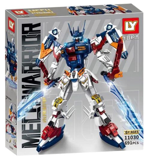 Robot Tương Lai LY 11030 691 Mảnh Ghép - Đồ chơi lắp ghép cho bé trai 6 tuổi
