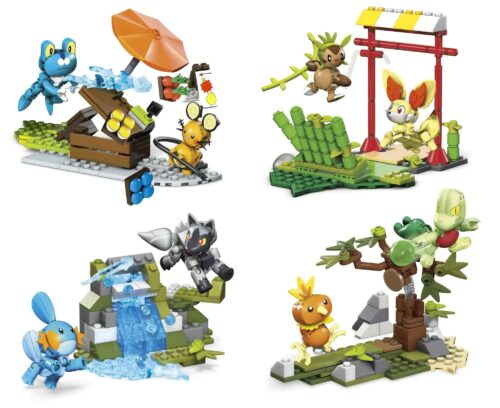 Mega Bloks DYF09 Bộ Lắp Ghép Pokémon Mô hình Pokémon, Thế giới Pokémon, Nhân vật Pokémon, Thú cưng Pokémon, 6 tuổi, Con trai, Con gái