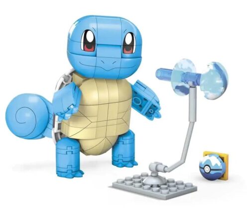 Mega Bloks GYH00 Bộ Lắp Ghép Mô Hình Pokémon Squirtle 199 Mảnh cho bé 7+ tuổi
