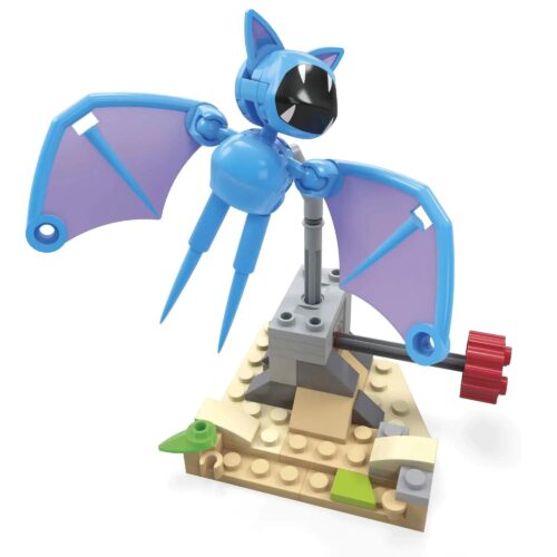 Mô hình Siêu Âm Dơi Bay Đêm Mega Bloks HKT19 Pokémon Zubat's Midnight Flight 61 chi tiết cho bé 6 tuổi
