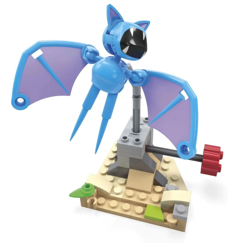 Mô hình Siêu Âm Dơi Bay Đêm Mega Bloks HKT19 Pokémon Zubat's Midnight Flight 61 chi tiết cho bé 6 tuổi