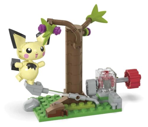 Hộp sản phẩm Mega Bloks HPB59 Pokémon Pichu's Forest Forage
