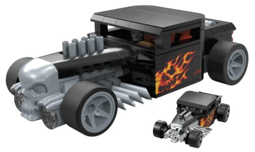 Mô hình lắp ráp xe Hot Wheels Bone Shaker Vehicle Mega Bloks HRY17