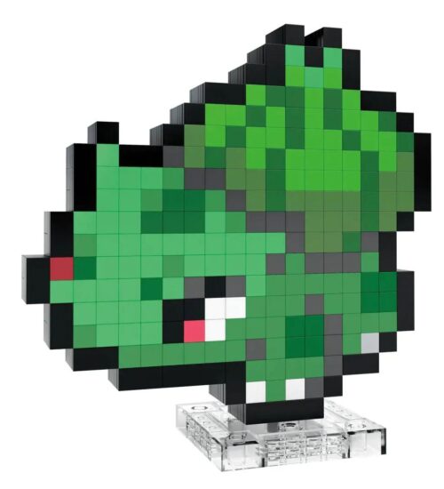 Mô hình Pixel Art Pokémon Bulbasaur Mega Bloks HTH75, đồ chơi lắp ghép 374 chi tiết cho bé 13 tuổi